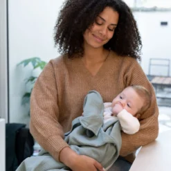 Doomoo Basics - Mom'n Play Tetra Green - Écharpe D'allaitement Polyvalente - Coton Biologique -Bébé Soldes Boutique 1200x1200 747