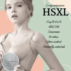 Coussinets D' Allaitement Lavables - Compresses D'allaitement' Allaitement Réutilisables (lavables) - 16 Pièces - ø12cm - Avec Pochette Et Trousse De Toilette -Bébé Soldes Boutique 1200x1200 773