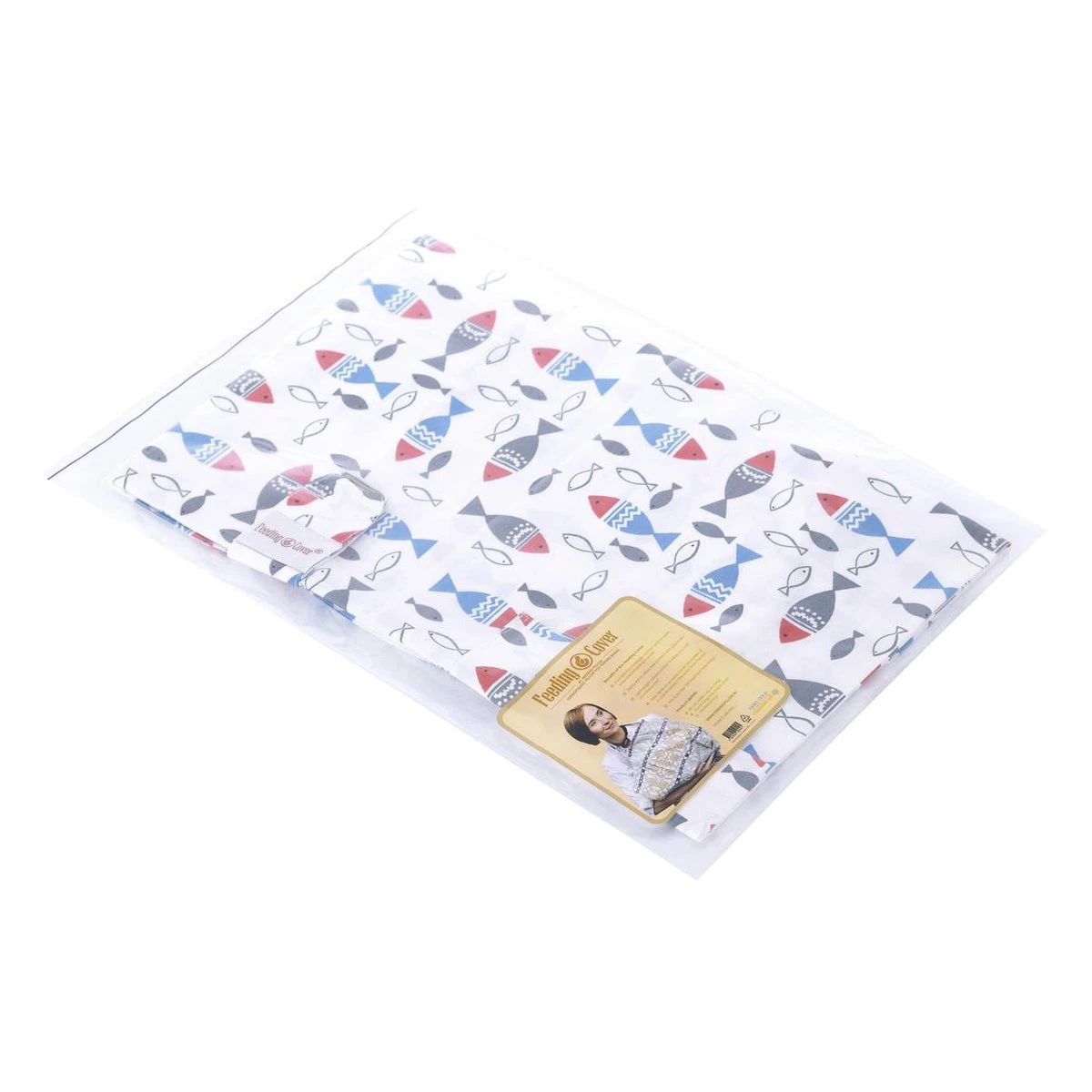 Housse D'allaitement - Coussin D'allaitement - Housse D'intimité - Poisson - 80 X 65 Cm 2 Housse D'allaitement - Coussin D'allaitement - Housse D'intimité - Poisson - 80 X 65 Cm – Image 2