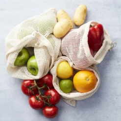 Point-Virgule Sac Réutilisable Fruits Et Légumes - Petit Sac Coton - Pliable -Bébé Soldes Boutique 1200x1200 820
