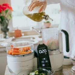 BabyMoov Nutribaby Plus Industrial Grijs + Sachets Souples Réutilisables 15x (B004500) -Bébé Soldes Boutique 1200x1200 829