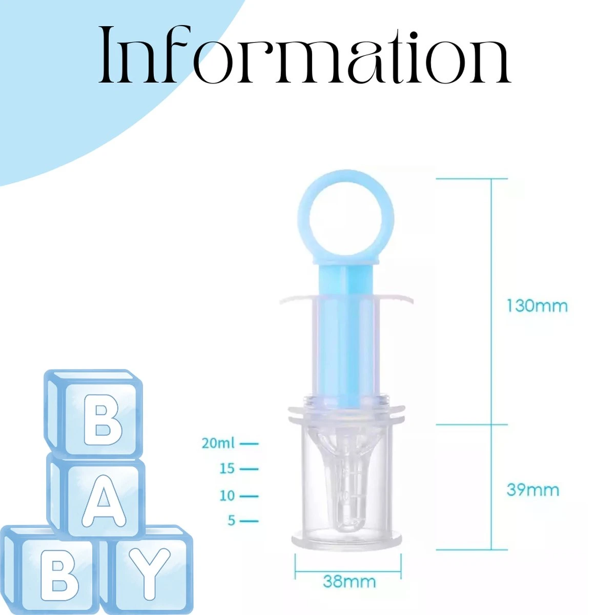 Distributeur De Médicaments Blauw|| Sucette || à Partir De 0 Mois|| Médicament Pour Tétine 3 Distributeur De Médicaments Blauw|| Sucette || à Partir De 0 Mois|| Médicament Pour Tétine – Image 3