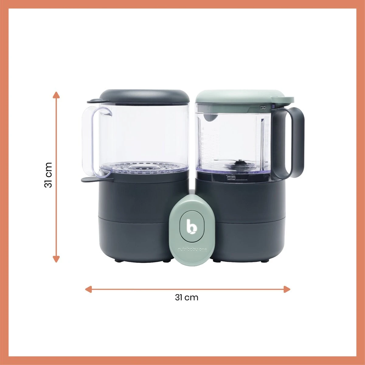 Bundle Babymoov Nutribaby One & Sachets Réutilisables ISY 20x (A004550) 5 Bundle Babymoov Nutribaby One & Sachets Réutilisables ISY 20x (A004550) – Image 5