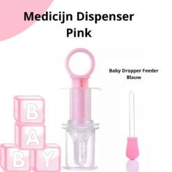 Distributeur De Médicaments Rose|| Tétines|| à Partir De 0 Mois