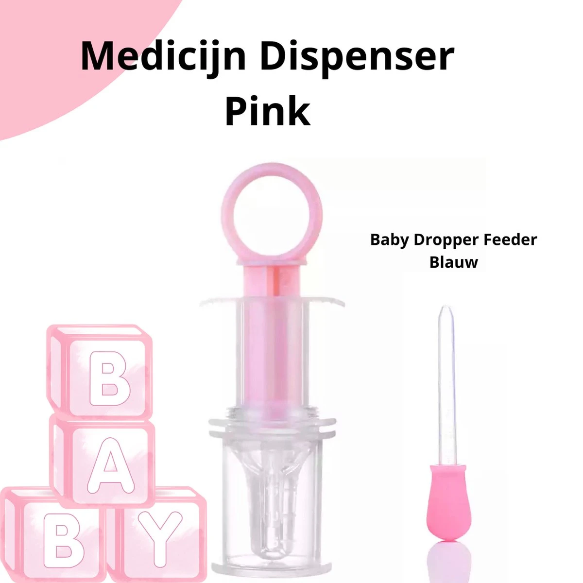 Distributeur De Médicaments Rose|| Tétines|| à Partir De 0 Mois 1 Distributeur De Médicaments Rose|| Tétines|| à Partir De 0 Mois