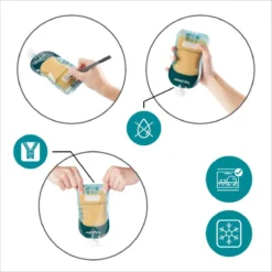 BabyMoov Badabulle ISY 20 Pièces 150 Ml Sacs Souples Réutilisables A004550 -Bébé Soldes Boutique 1200x1200 975