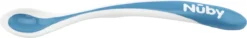 Nuby - Cuillères Sensibles à La Chaleur Brevetées - Pack De 4 - Bleu - 3m+ -Bébé Soldes Boutique 1200x184