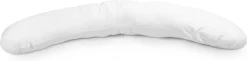 Sensillo Bébé - Coussin De Grossesse XL Coussin D'Allaitement 180cm X 35cm - Housse Coton - Rembourrage Siliconen - Baies Wit -Bébé Soldes Boutique 1200x294