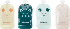 BabyMoov Badabulle ISY 20 Pièces 150 Ml Sacs Souples Réutilisables A004550