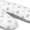 Coussin D'allaitement Snoozzz Coussin De Grossesse Avec Housse Lavable - Gris étoile -185 Cm
