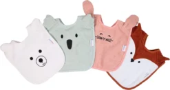 Bavoir Lapin MamaLoes, Tissu éponge, La Fermeture A Un Bouton Poussoir, Absorbant, Bonne Protection Pendant L'alimentation, Vert -Bébé Soldes Boutique 1200x635 2