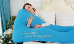 Coussin D'allaitement En U, Coussin De Grossesse, Coussin De Couchage Latéral, Housse Coton Amovible Et Lavable -Bébé Soldes Boutique 1200x718 3