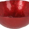 Coupe De Décoration De Noël/coupe à Fruits - D28 Cm - Rouge - Verre - Rond