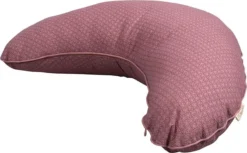 Coussin D'allaitement Filibabba - Feuilles - Rose Poussiéreux - Taille Unique