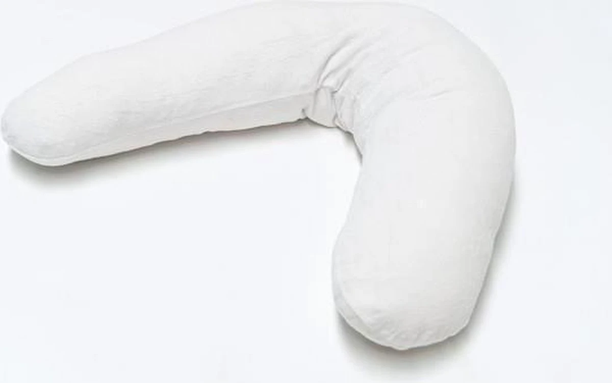 Housse De Coussin D'allaitement Briljant Baby Terry - Wit 3 Housse De Coussin D'allaitement Briljant Baby Terry - Wit – Image 3