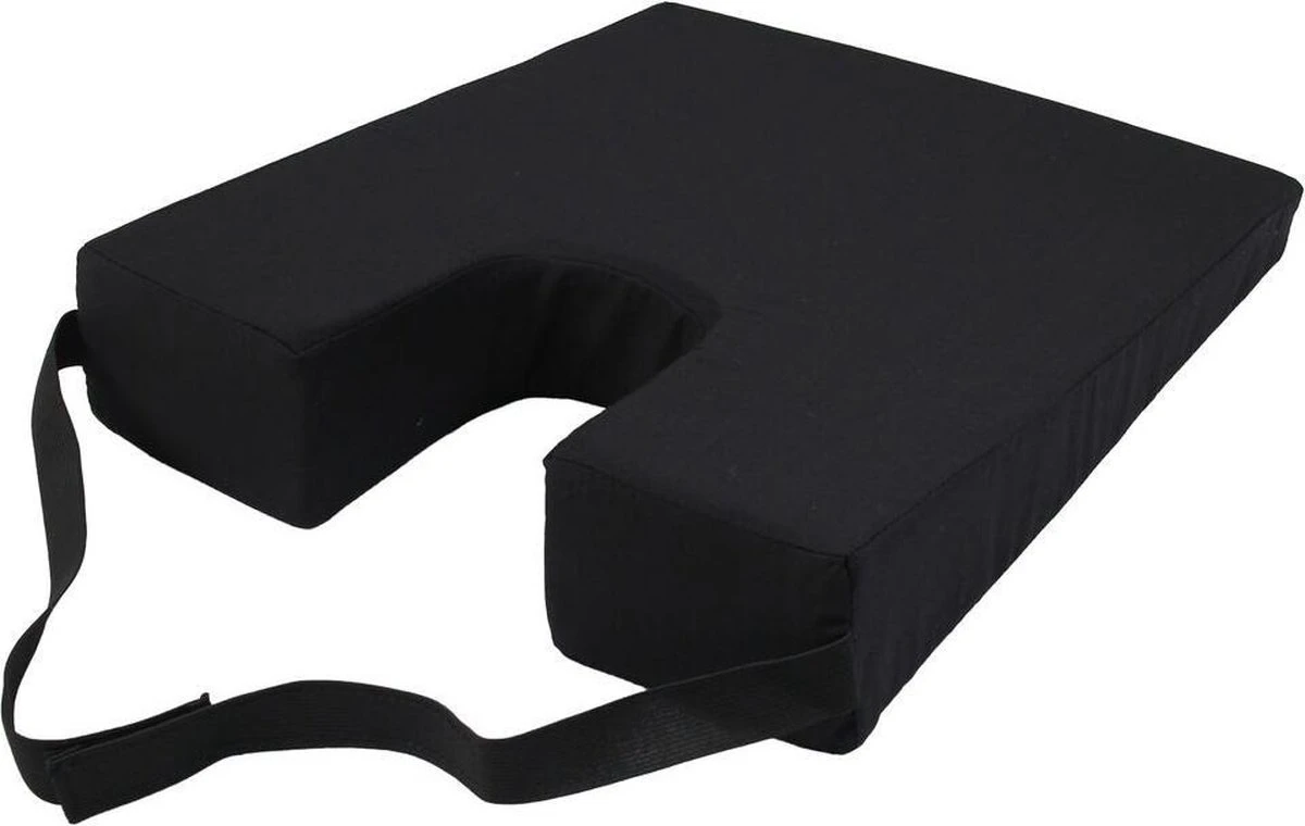 OBBOmed - Coussin D'assise En Forme De Coin - Avec évidement - Assure Une Assise Plus Confortable Pendant Les Troubles - SU-2330 1 OBBOmed - Coussin D'assise En Forme De Coin - Avec évidement - Assure Une Assise Plus Confortable Pendant Les Troubles - SU-2330