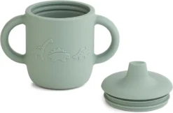 Gobelet En Silicone Liewood Menthe Poivrée - Silicone - Ø 7 Centimètres X 10,5 Centimètres -Bébé Soldes Boutique 1200x788 2