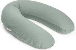 Doomoo Buddy - Coussin D'allaitement Aux Microbilles Ultrafines Et Extra Silencieuses - Coton Bio - 180cm - Tetra Jersey Vert 7 Doomoo Buddy - Coussin D'allaitement Aux Microbilles Ultrafines Et Extra Silencieuses - Coton Bio - 180cm - Tetra Jersey Vert -Bébé Soldes Boutique 1200x791 3