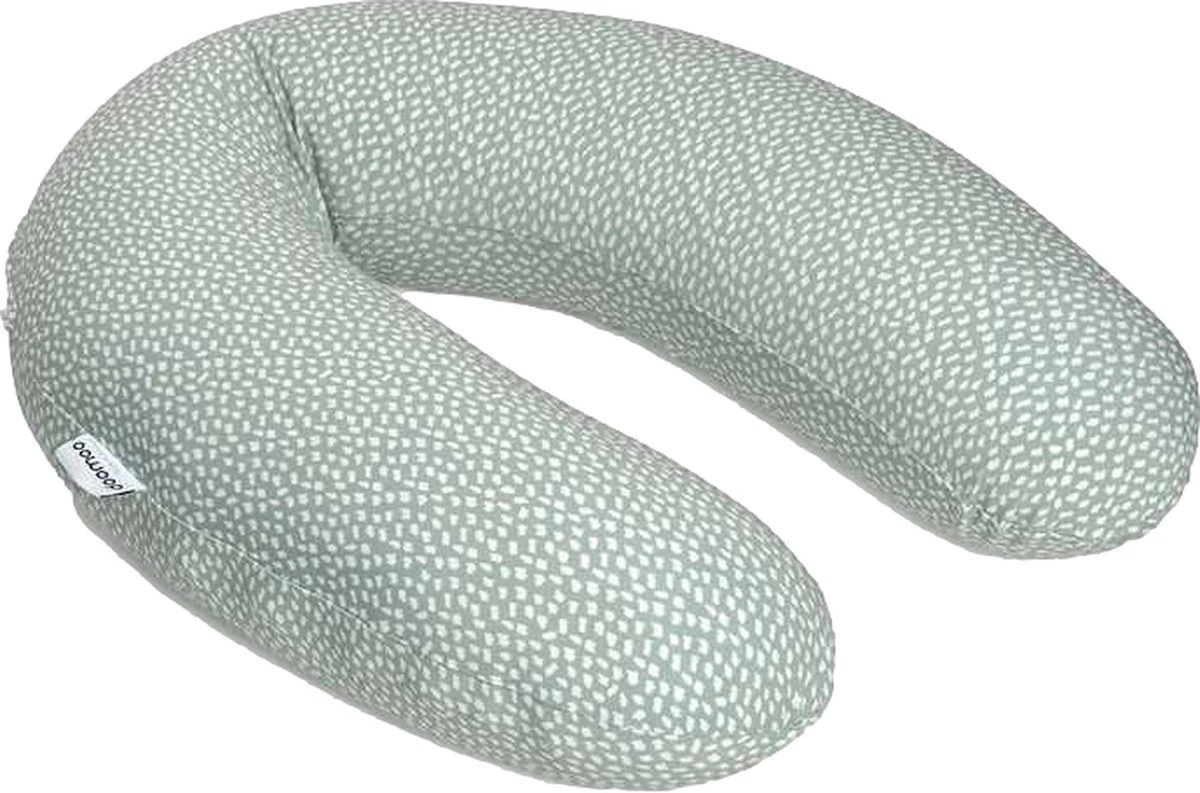 Doomoo Buddy Cover - Housse Pour Coussin D'allaitement Buddy - Coton Organique - 180 Cm - Cloudy Kaki 8 Doomoo Buddy Cover - Housse Pour Coussin D'allaitement Buddy - Coton Organique - 180 Cm - Cloudy Kaki – Image 8