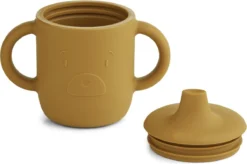 Gobelet En Silicone Liewood Caramel Doré - Silicone - Ø 7 Centimètres X 10,5 Centimètres -Bébé Soldes Boutique 1200x796 3
