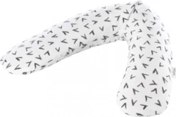 Coussin D'allaitement Theraline Original Avec Crochets De Couverture Noir Et Blanc