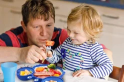 Ventouse En Siliconen Pour Tout-petits – Assiette Et Bol Partagés Pour Bébé Et Tout-petit, S'adapte à La Plupart Des Chaises Hautes, Sans BPA, Passe Au Lave-vaisselle Au Micro-ondes. -Bébé Soldes Boutique 1200x798 4