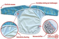 Bavoir Avec Manches Set 2 Pièces | Bavoir Manches Longues KliederZ 6-24 Mois | Bavoir Bébé Garçon Aircraft & Jungle LB02 -Bébé Soldes Boutique 1200x799 31