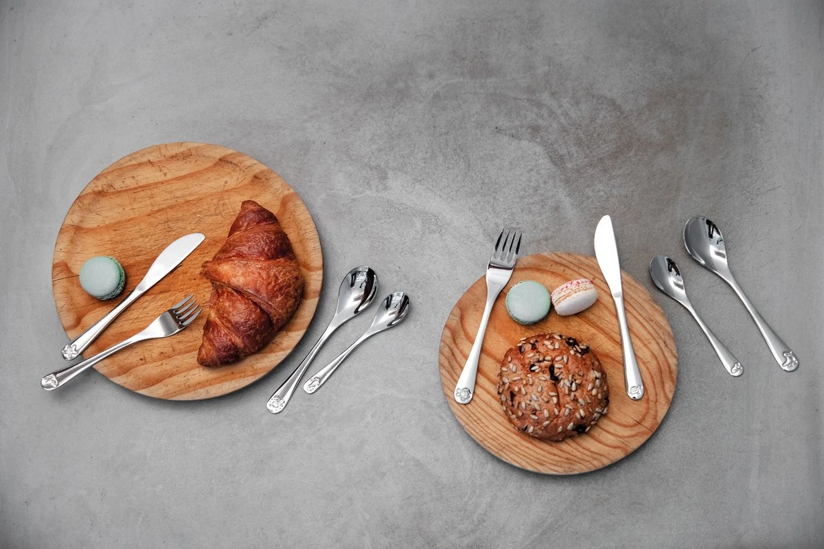 Zilverstad - Couverts Pour Enfants 4 Pièces Animaux Aquatiques Marins En Acier Inoxydable 5 Zilverstad - Couverts Pour Enfants 4 Pièces Animaux Aquatiques Marins En Acier Inoxydable – Image 5