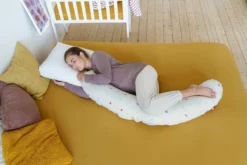 Doomoo Buddy - Coussin D'allaitement Et De Grossesse - Coton Organique - 180cm - Happy Colors -Bébé Soldes Boutique 1200x800 78