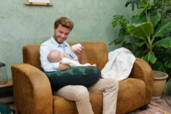 Doomoo Buddy - Coussin D'allaitement Et De Grossesse - Coton Organique - 180cm - Forest Green -Bébé Soldes Boutique 1200x800 82