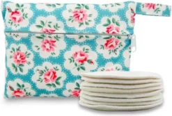 Coussinets D'allaitement Lavables Avec Pochette De Rangement GRATUITE