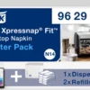 Tork Xpressnap 962900 Pack De Démarrage Pour Distributeur De Serviettes De Table Fit N14 (962900)