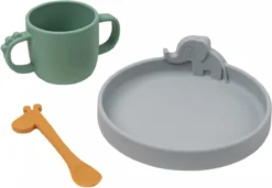 Done By Deer Peekaboo Ensemble De Dîner Deer Friends Color Mix -Bébé Soldes Boutique 1200x833 2