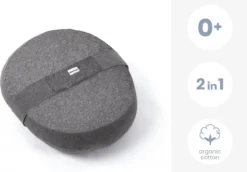 Doomoo - Kit Pour Oreiller D'allaitement - Relax Cover Chine Anthracite -Bébé Soldes Boutique 1200x838 1