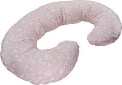 MamaLoes Botanical Animals Rose Coussin D'allaitement En Forme De C ML020409