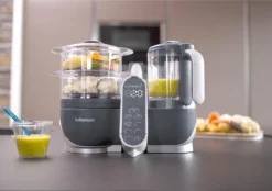 BabyMoov Nutribaby Plus Industrial Grijs + Baby Bols Babybols Multi Set XXL -Bébé Soldes Boutique 1200x845 1