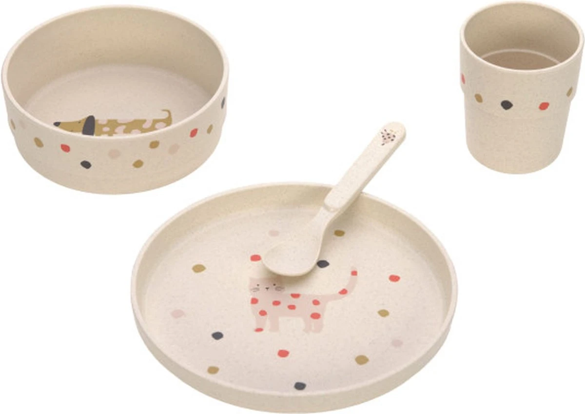 LÄSSIG Lässig Ensemble De Salle à Manger Little Mateys Orange épicé 10 LÄSSIG Lässig Ensemble De Salle à Manger Little Mateys Orange épicé – Image 10