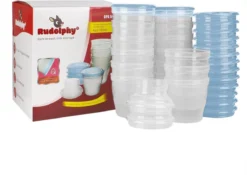 15 Récipients De Stockage D'aliments Pour Bébés 180ml Récipients De Stockage D'aliments Pour L'allaitement Maternel - Sacs De Stockage De Lait Maternel