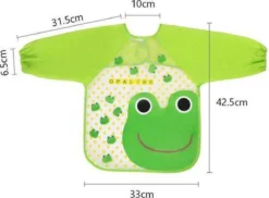 Bavoirs, 4 Bavoirs Bébé Imperméables Avec Manches, Imprimé De Bande Dessinée, Manches Longues, Manger Et Jouer, Tablier Pour Enfants D'âge -Bébé Soldes Boutique 1200x883 4