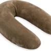 Coussin Baby's Only - Oreiller De Grossesse - Oreiller De Couchage Latéral - Oreiller De Corps Confortable - Argile - 180 Cm - Extra Doux