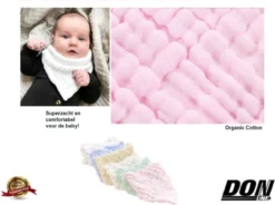 Set De 3 Pièces - Drool Sabb / Bandana Drool Sabbetjes / Bébé Et Enfant En Bas âge Bib / Dot Bib / Dot Châles Bébé Drool Bib / Bib Réglable En 2 Tailles - 100% Katoen - Filles Rose - 6 Couches En Cotton Bio - Bébé Shower / Maternité Cadeau -Bébé Soldes Boutique 1200x892 1