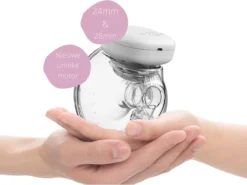 Youha The Ins Tire-lait électrique - Ensemble Complet - 24 Mm - Hands Libres Portables - Sans Fil - Tire-lait Portable - Sans BPA - Rechargeable - Allaitement Comfort - Lait Maternel - Lait Maternel - Allaitement - Tire-lait Flexible Mains Libres -Bébé Soldes Boutique 1200x898 3