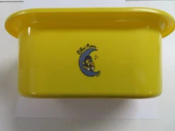 Casier à Bouteilles Lockweiler, Casier De Rangement Pour 6 Bouteilles, Jaune Marine, Bleu Lune