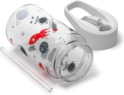 Be- Active Bouteille D'eau Pour Enfants Avec Paille, Sans BPA, Embout Pliable, 450 Ml, école, Filles, Garçons, Bouteilles De Sport (gris) 12 Be- Active Bouteille D'eau Pour Enfants Avec Paille, Sans BPA, Embout Pliable, 450 Ml, école, Filles, Garçons, Bouteilles De Sport (gris) -Bébé Soldes Boutique 1200x920 7