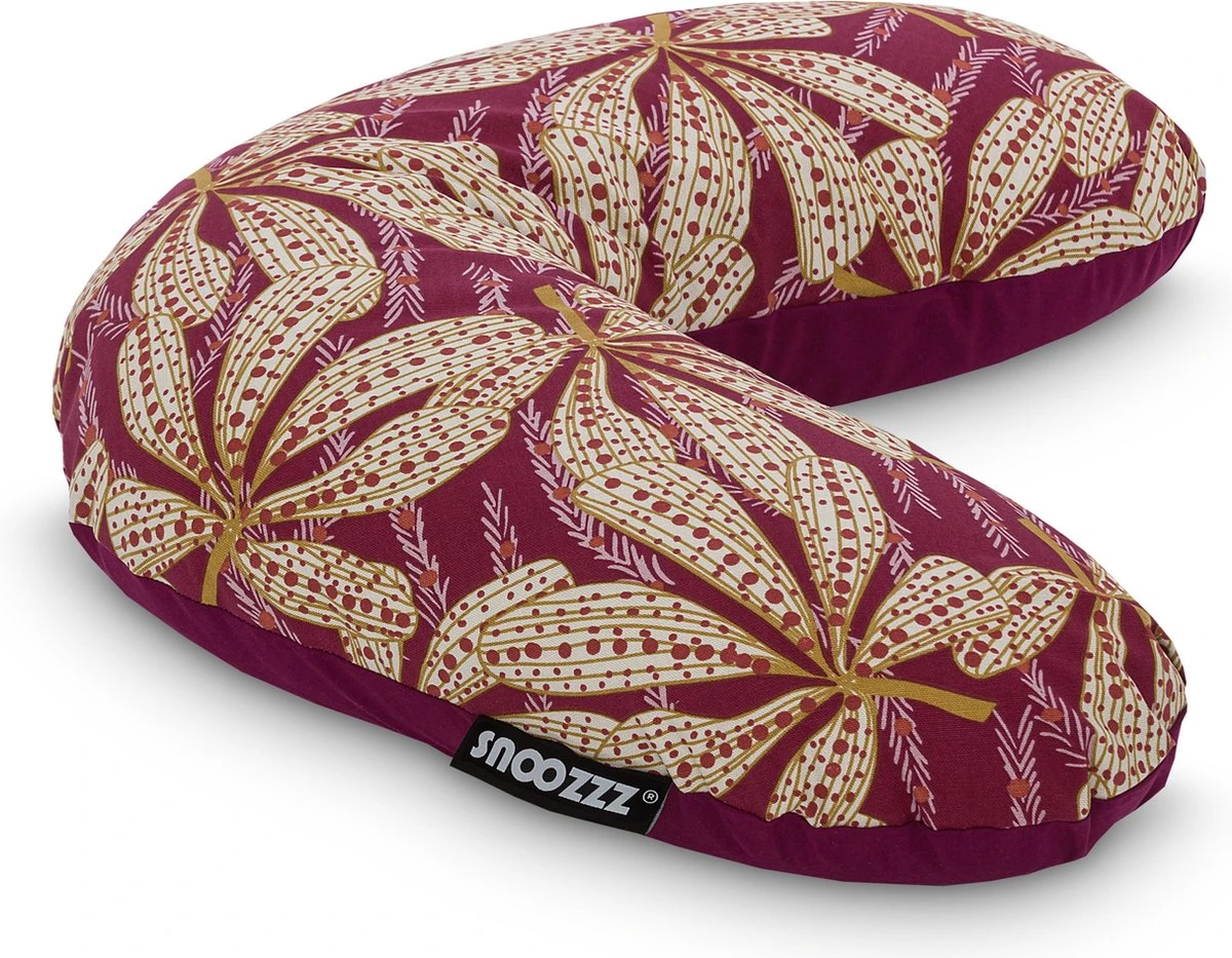 Coussin D' Snoozzz Petit Avec Rembourrage En Fibre Et Housse Amovible - Purple Sassy - 120 Cm