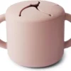 Tasse à Collation En Silicone Mushie - Blush - Tasse à Collation - Enfants
