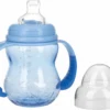 Nuby Nûby Gobelet Pratique Col Large Avec Bec Tritan Blauw 240 Ml 6 Mois+