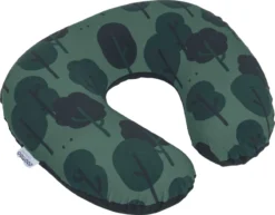 Doomoo Softy - Petit Coussin D'allaitement - Billes Ultra Fines Et Silencieuses - Coton Organique - 150 Cm - Green Forest -Bébé Soldes Boutique 1200x938 1