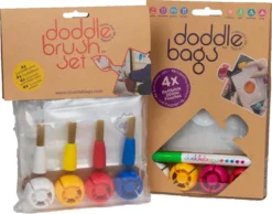 DoddleBags Box - Sachets DoddleBag 200 Ml + Pinceaux DoddleBrush