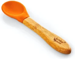 Ensemble De 5 Cuillères Pour Enfants Bambuswald Avec Manche En Bambou De Différentes Couleurs - Ensemble De Couverts Pour Enfants Idéal Pour La Maison, Les Vacances Ou Sur La Route -Bébé Soldes Boutique 1200x946 5